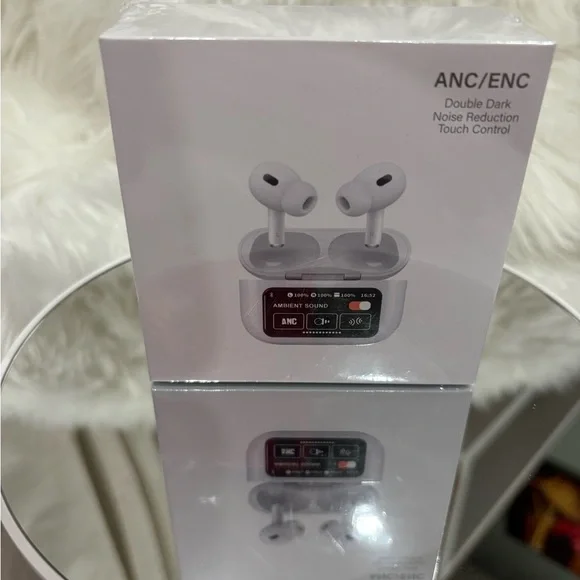 NWT ANC/ENC Wireless Bluetooth Earbuds & Louis Vuitton Case